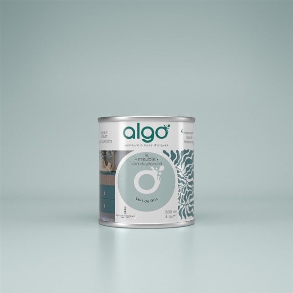 Algo Peinture pour meubles 2 L Mat - Vert de Gris
