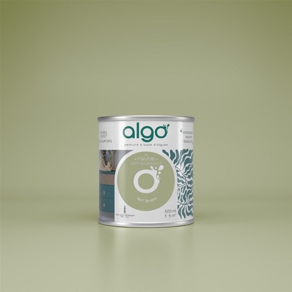 Algo Peinture pour meubles 2 L Mat - Vert Tendre
