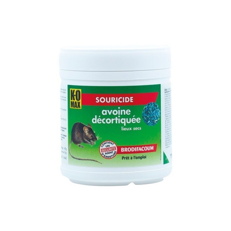 Komax Komax souricide avoine decortiquee 40g