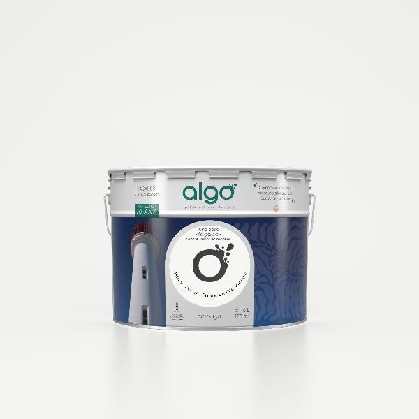Algo Peinture façade extérieure 10 L - Blanc Pur du phare de l'île Vierge