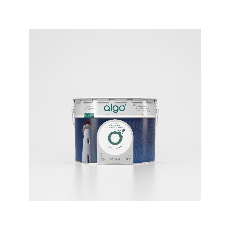 Algo Peinture façade extérieure sous-couche 10 L - Blanche