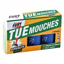Fury Mouches ruban adhésif écologique à la glu boîte de 4 - Image 2