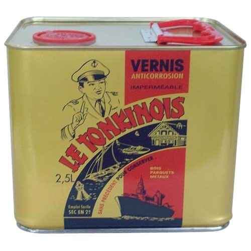 LE TONKINOIS Vernis marin anticorrosion 2,5 L