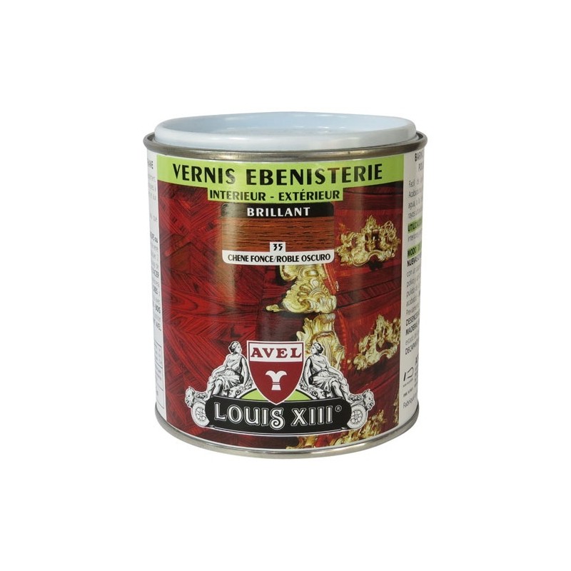Louis XIII Vernis bois 500 ml Brillant - Chêne Foncé