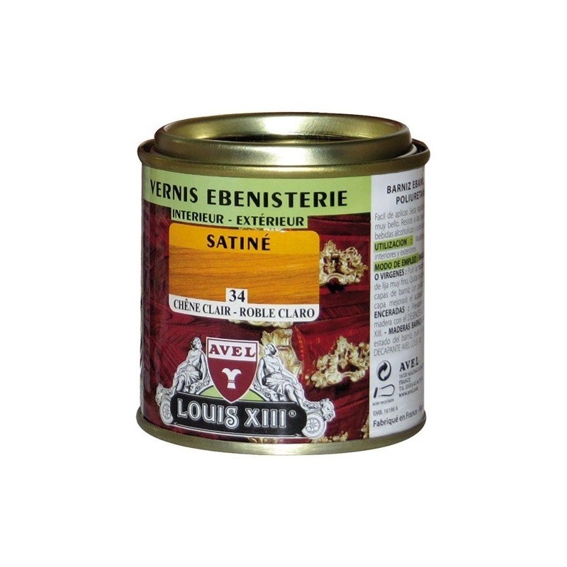 Louis XIII Vernis bois 125 ml Satiné - Chêne Clair