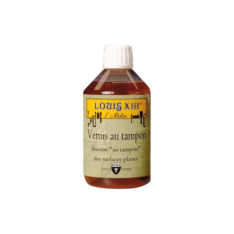 Louis XIII l'atelier Vernis bois au tampon 500 ml