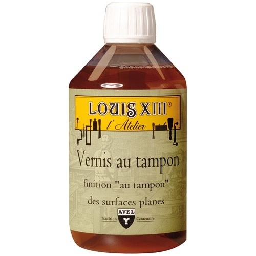 Louis XIII l'atelier Vernis bois au tampon 500 ml