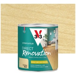 V33 Vitrificateur Direct Rénovation 0,75 L Mat - Incolore - Image 2