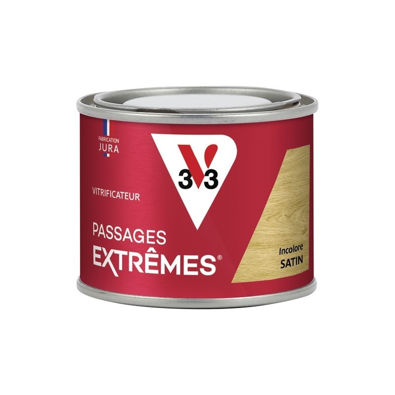 V33 Vitrificateur Passages Extrêmes 125 ml Satin - Incolore