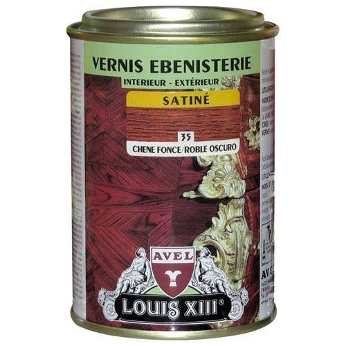 Louis XIII Vernis bois 250 ml Satiné - Chêne Foncé