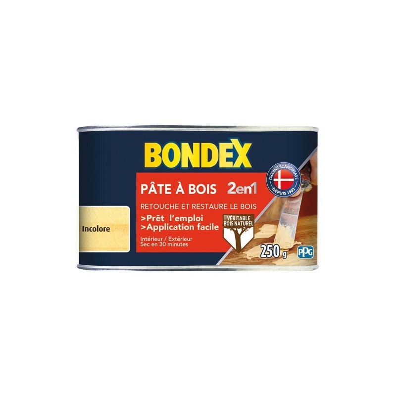 Bondex Pâte à bois 250 g naturel
