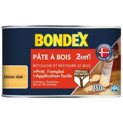 Pâte à bois 250 g chêne clair