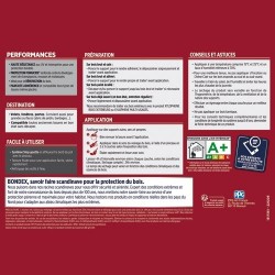 Bondex lasure ind 30 / 8 ans 2.5 L incolore - Image 2
