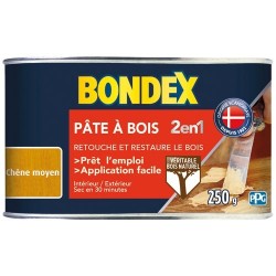 Pâte à bois 250 g chêne moyen