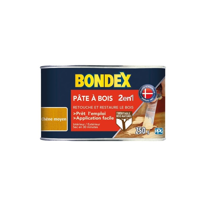 Bondex Pâte à bois 250 g chêne moyen