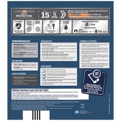 Bondex lasure 2en1 ind 15 / 5 ans 5 L chêne clair - Image 2