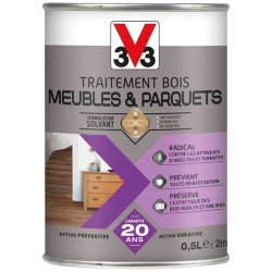 Traitement meubles parquets...