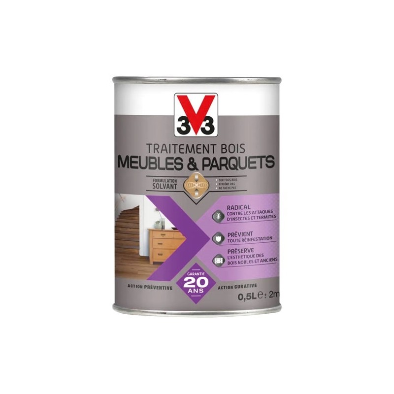 V33 Traitement meubles parquets 0.5 l