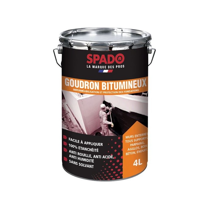 Spado Goudron minéral bidon 4 L