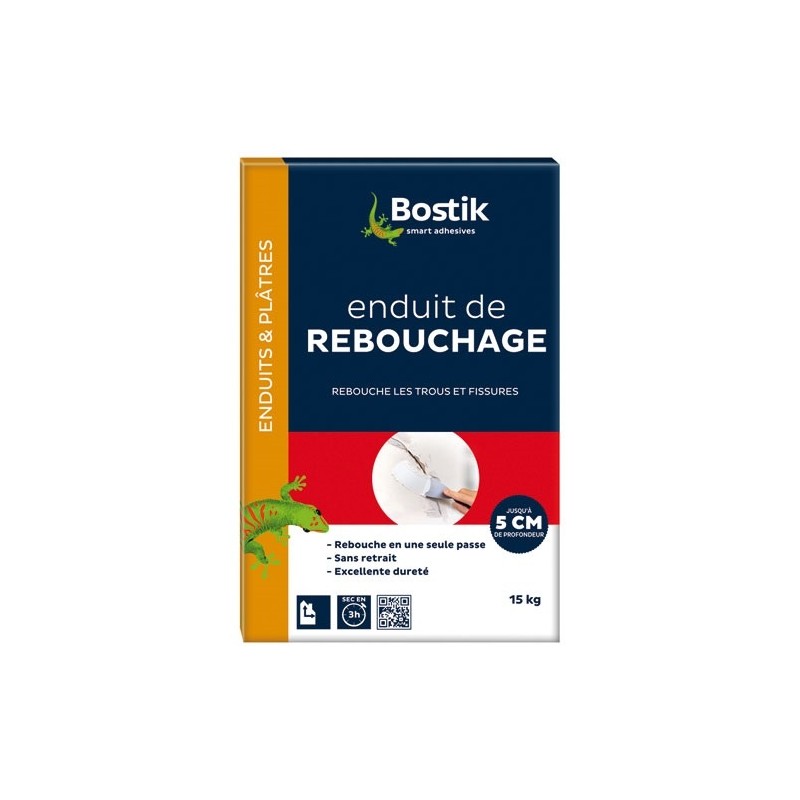 Bostik Enduit rebouchage en poudre 15kg