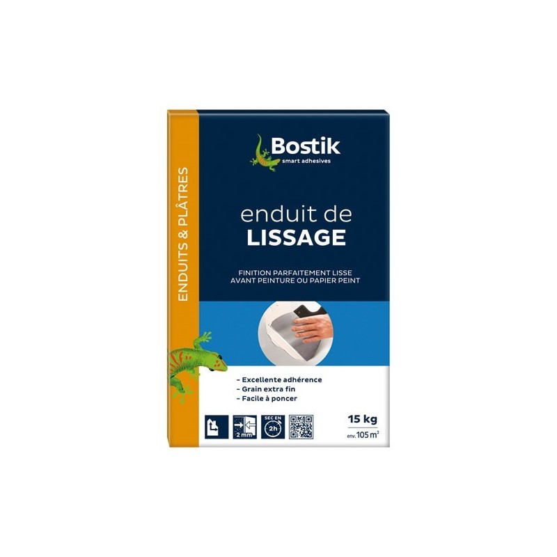 Bostik Enduit lissage en poudre 15kg
