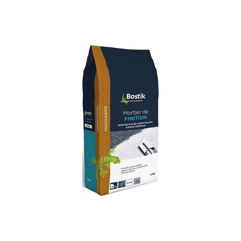 Bostik Mortier finition blanc 5kg