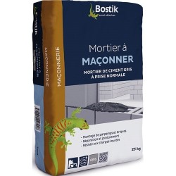 Mortier à maçonner 25kg
