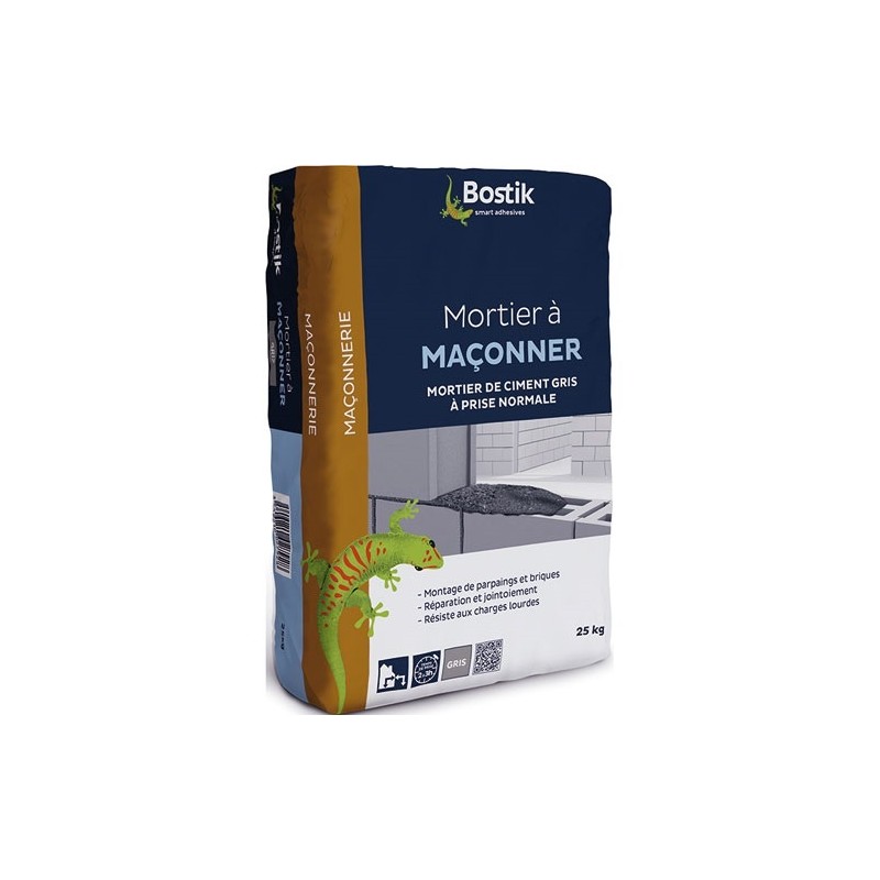 Bostik Mortier à maçonner 25kg