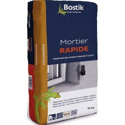Mortier rapide 25 kg