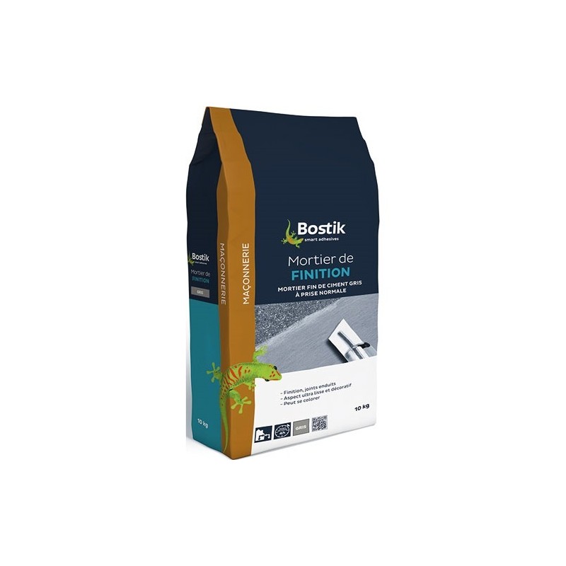 Bostik Mortier finition gris 10kg