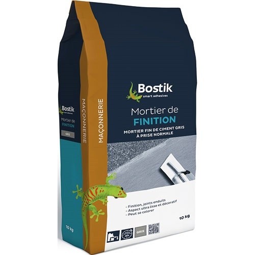 Bostik Mortier finition gris 10kg