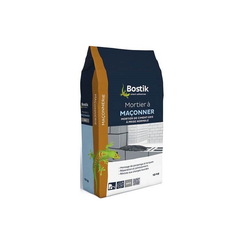 Bostik Mortier à maçonner 10kg