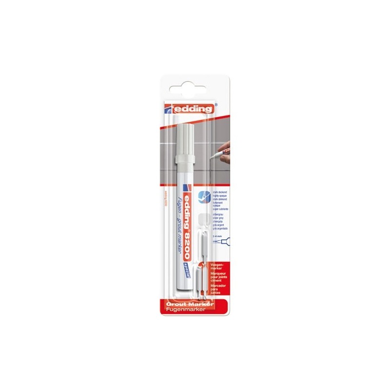 EDDING Marqueur rénovateur joints gris