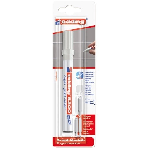 EDDING Marqueur rénovateur joints gris