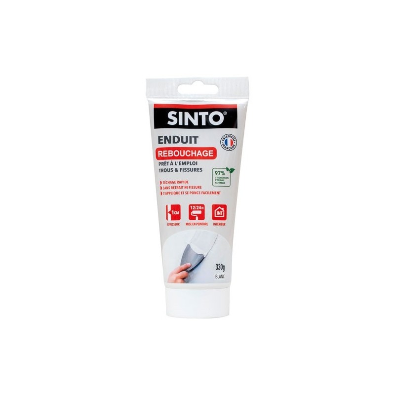 SINTO Enduit de rebouchage interieur tube 330g