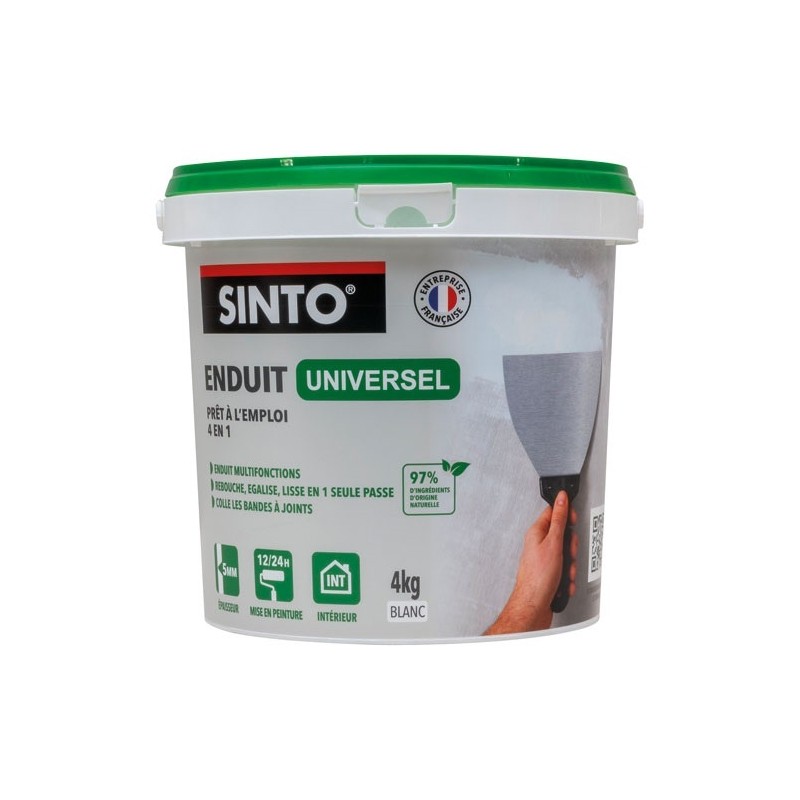 SINTO Enduit universel pâte 4kg