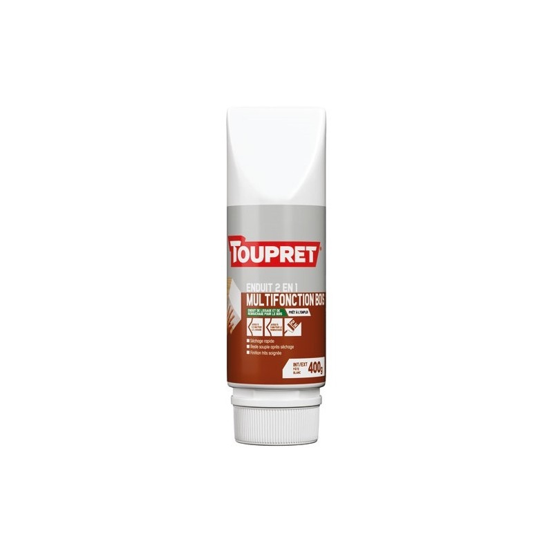 Toupret Enduit multifonction bois 2en1 - 400 g