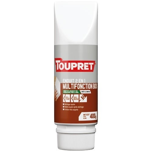 Toupret Enduit multifonction bois 2en1 - 400 g