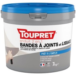 Enduit 2 en 1 bande à joint...