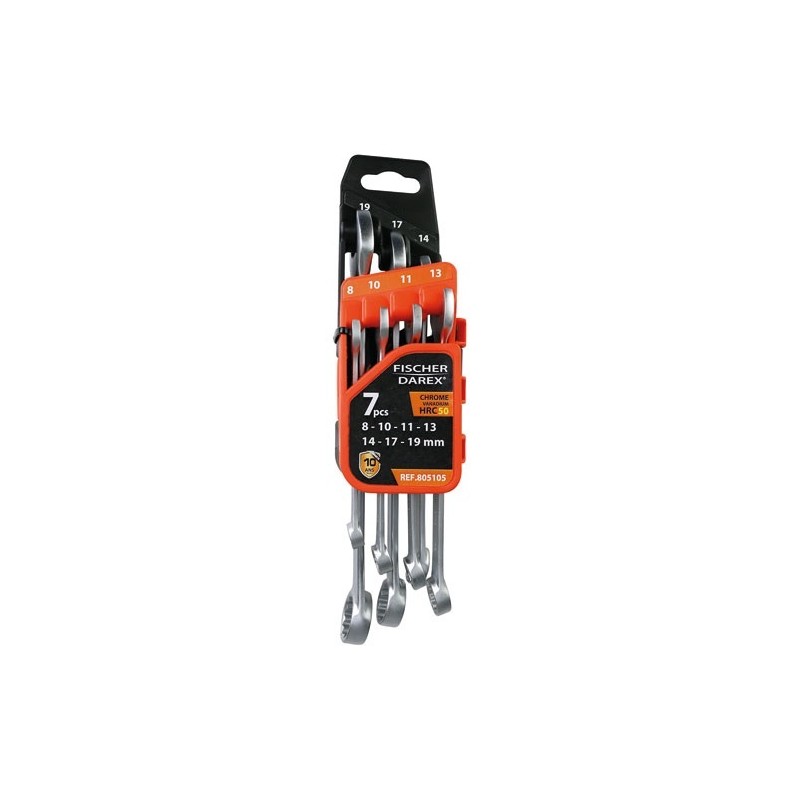 Fischer Darex Jeu 7 clés mixtes