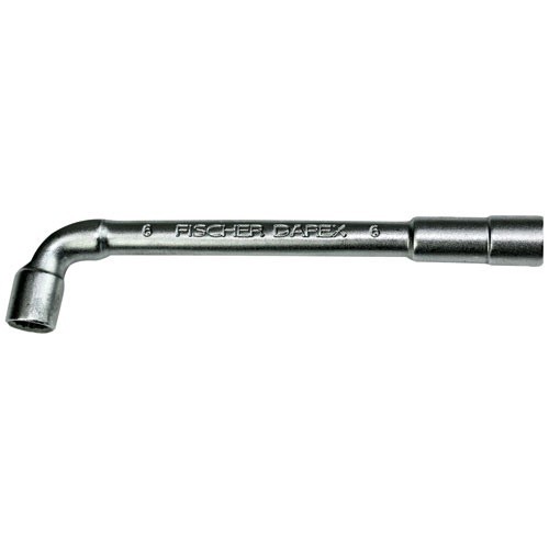 Fischer Darex Cle a pipe 6 et 12 pans 6 mm