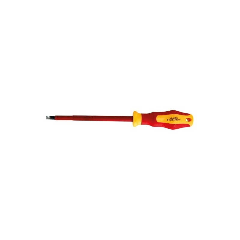 Fischer Darex Tournevis électricien isolé fente 6.5 x 150 mm