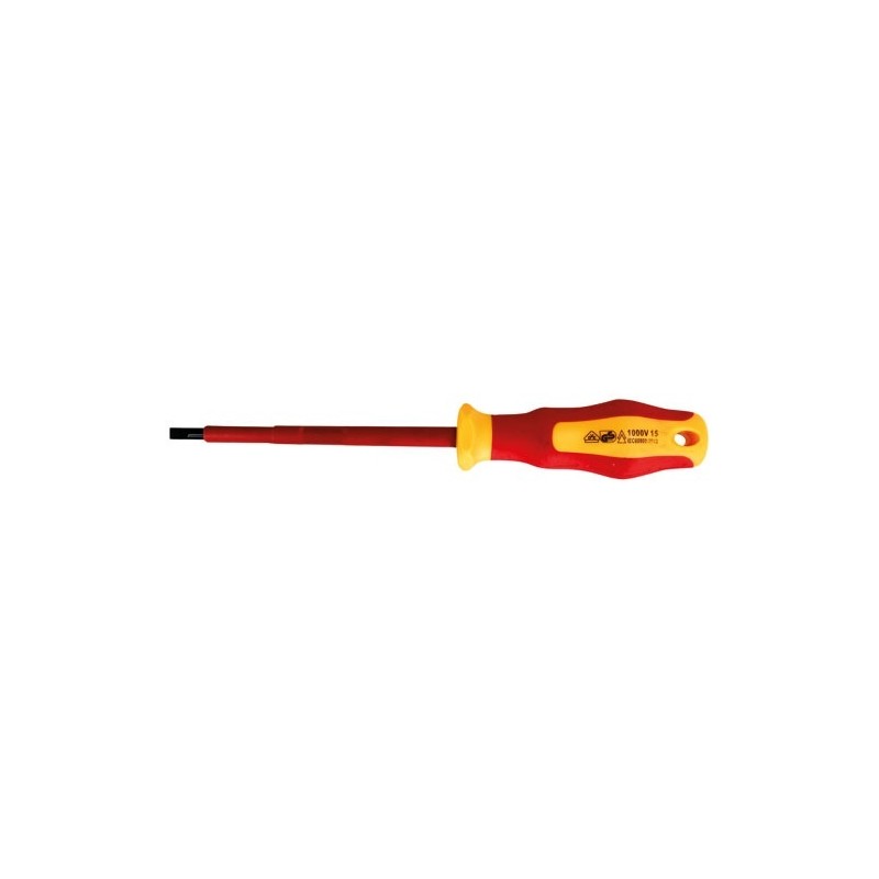 Fischer Darex Tournevis électricien isolé fente 5.5 x 135 mm