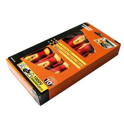 Fischer Darex Kit de 6 tournevis isolés et 1 testeur - Image 3
