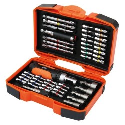 Fischer Darex Coffret de 46 embouts de vissage et tournevis réversible - Image 2