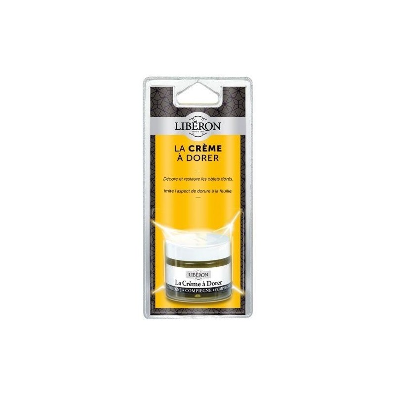 Liberon Crème à dorer blister Compiegne