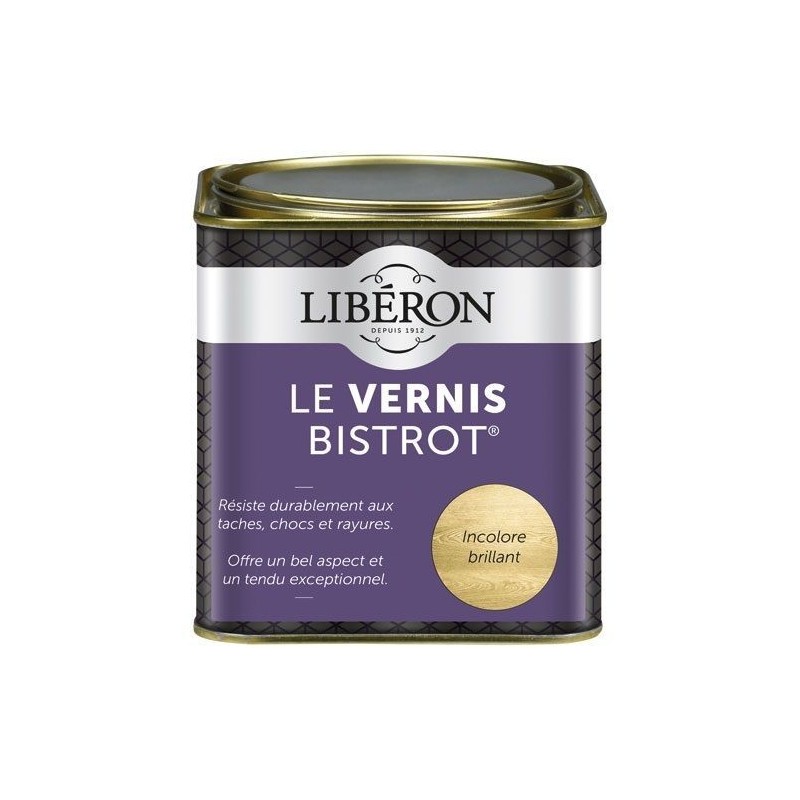 Liberon Vernis bistrot 0.5L brillant incolore