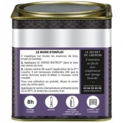 Liberon Vernis bistrot 0.5L brillant incolore - Image 4