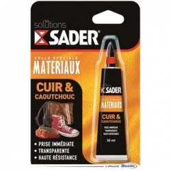 Sader Colle cuir et caoutchouc 30ml - Image 2