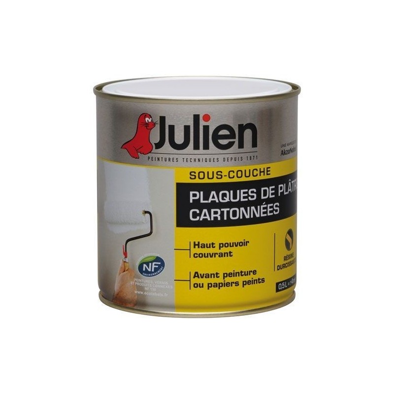 Julien Julien s/couche j6 plaque platre 0.5l